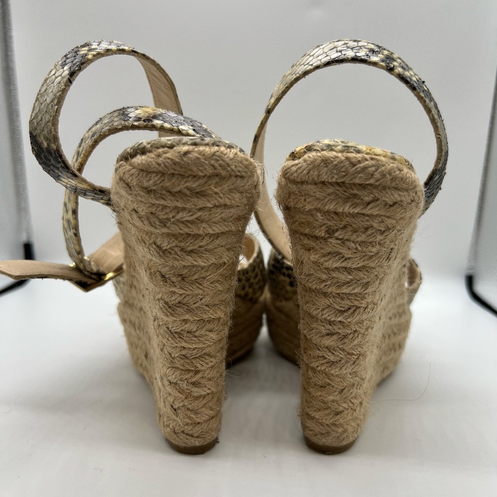 Jimmy Choo Python Wedge Shoes - image 4